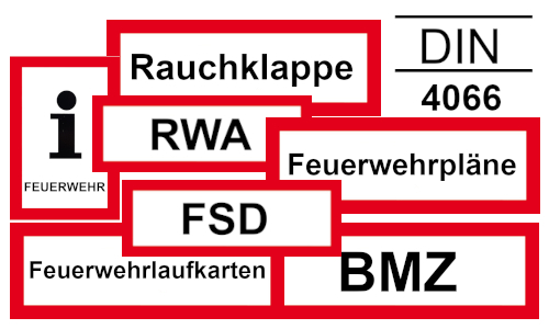 FW Hinweisschilder Folie