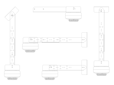 Melderhalter und Brandmelderhalterungen