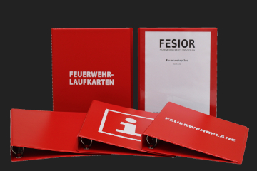 Ordner für Feuerwehrpläne