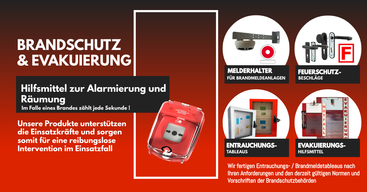 Brandschutz und Evakuierung