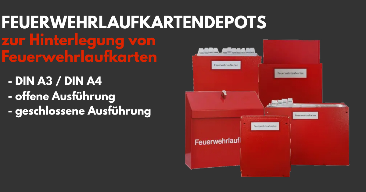 Feuerwehrlaufkartendepots