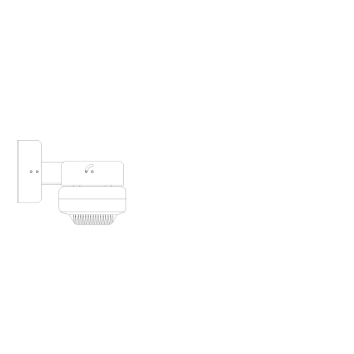 Melderhalter WSM 165 mm