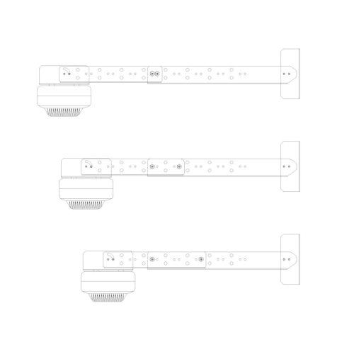 Melderhalter Wandmontage universal