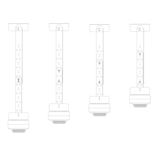 Melderhalter Deckenmontage universal