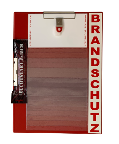 Orientierungsboard Brandschutz