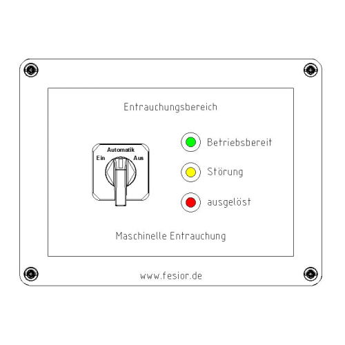 Feuerwehrtableau R1601 - 24VDC