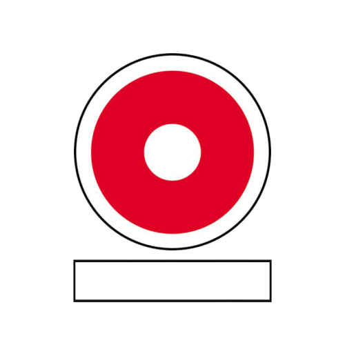 Melderschild automatischer Brandmelder