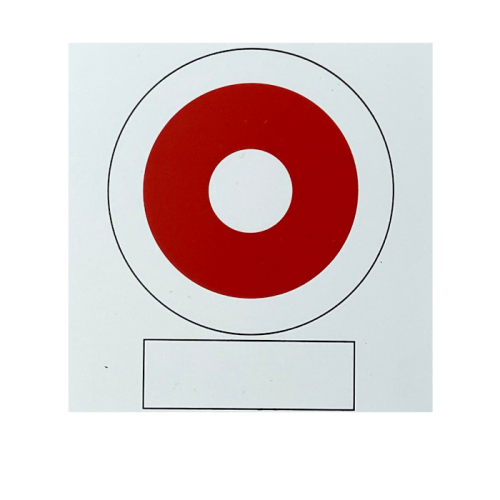 Melderschild automatischer Brandmelder