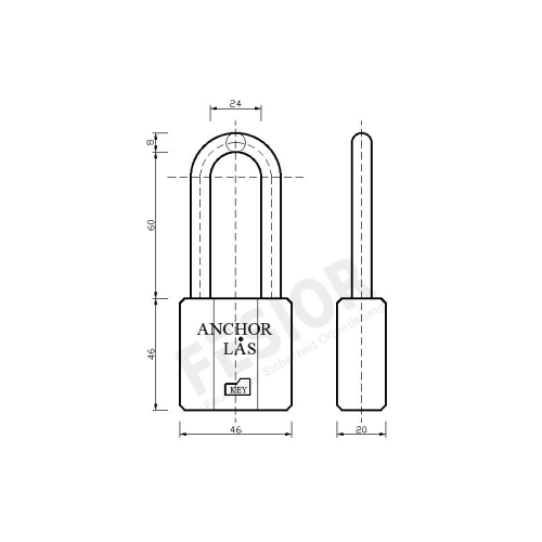 Anchor Lås 820/60