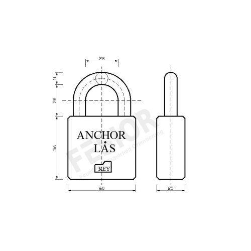 Anchor Lås 800/28