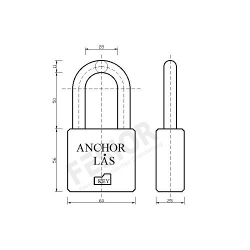 Anchor Lås 800/50