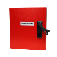 Wandschrank für Feuerwehrpläne Innen A4 PHZ
