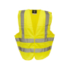 Warnweste Hannover fluoreszierend gelb VPE 5 Stück