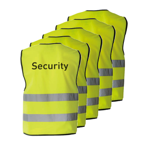 Warnweste Security VPE 5 Stück