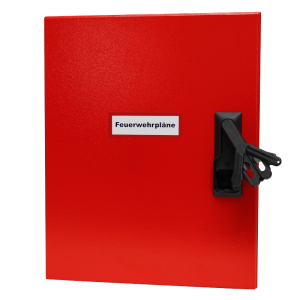 Wandschrank für Feuerwehrpläne Innen A3 PHZ Doppelschwenkhebel