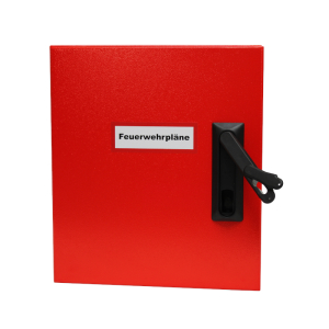 Wandschrank für Feuerwehrpläne Außen A4 PHZ