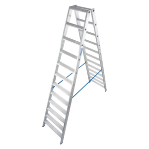FW Einsatzleiter 2x12 Stufen - Stufen Doppelleiter