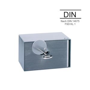 Schlüsseldepot K3 VdS-Umstellschloss / Doppelbart-Schloss