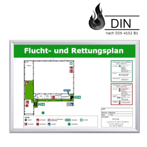 Klapprahmen B1-Silber DIN A1 32 mm
